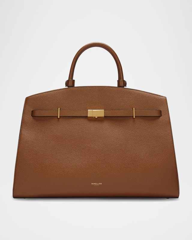 The New York Leather Top-Handle Bag